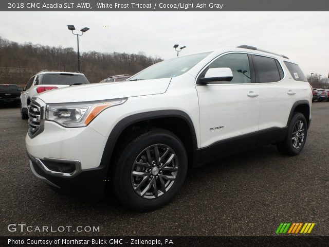 2018 GMC Acadia SLT AWD in White Frost Tricoat