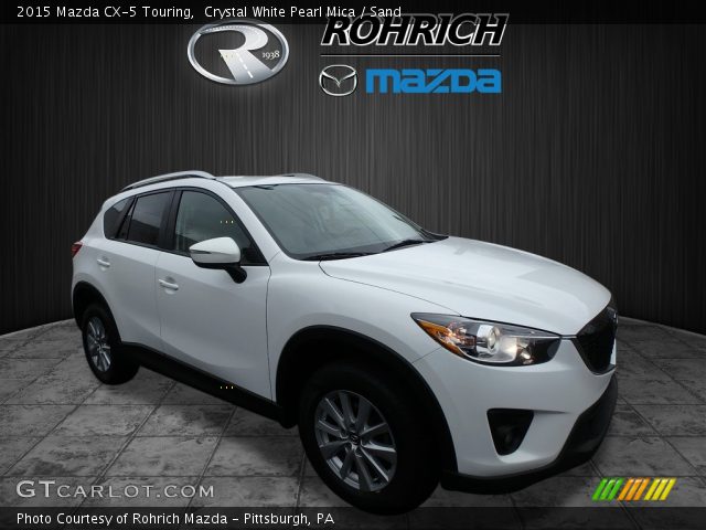 2015 Mazda CX-5 Touring in Crystal White Pearl Mica