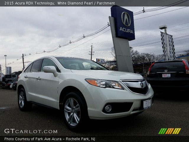2015 Acura RDX Technology in White Diamond Pearl