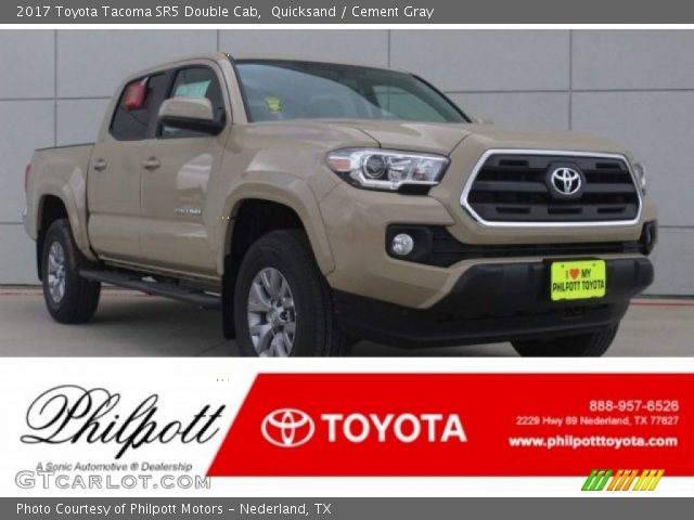 2017 Toyota Tacoma SR5 Double Cab in Quicksand