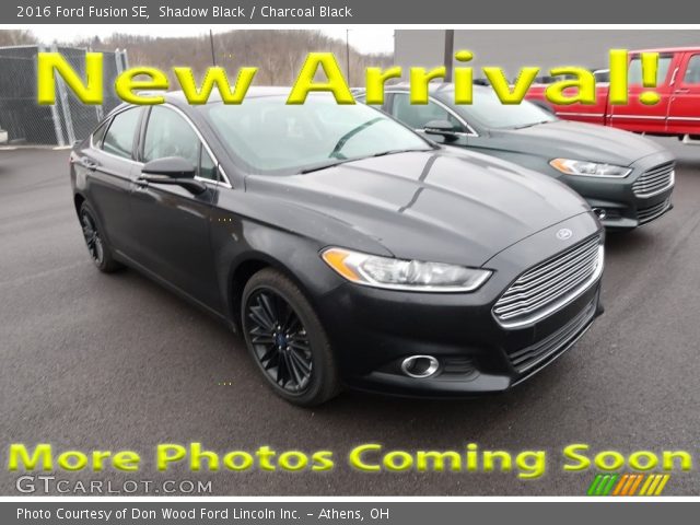 2016 Ford Fusion SE in Shadow Black