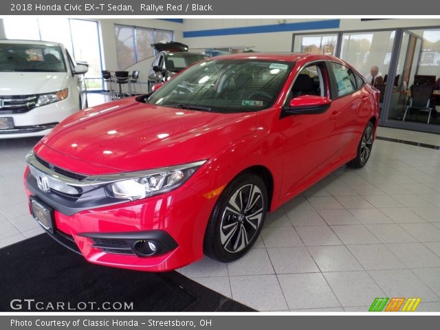 2018 Honda Civic EX-T Sedan in Rallye Red