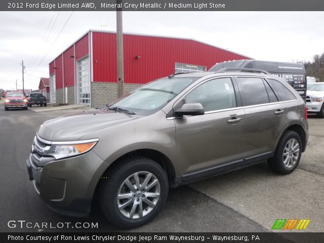 2012 Ford Edge Limited AWD in Mineral Grey Metallic