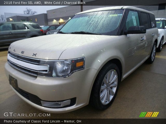 2018 Ford Flex SEL AWD in White Gold