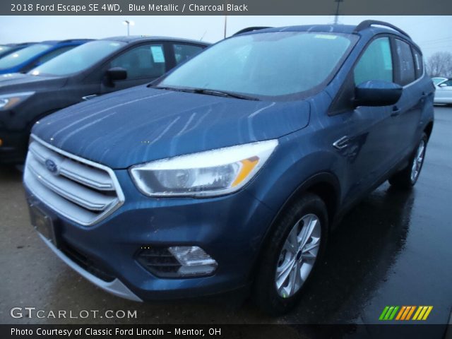2018 Ford Escape SE 4WD in Blue Metallic