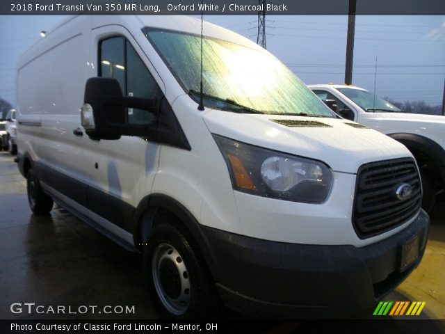 2018 Ford Transit Van 350 MR Long in Oxford White