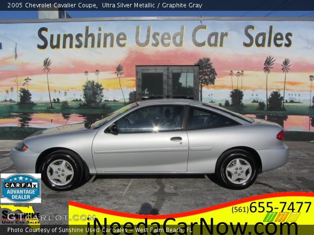 2005 Chevrolet Cavalier Coupe in Ultra Silver Metallic