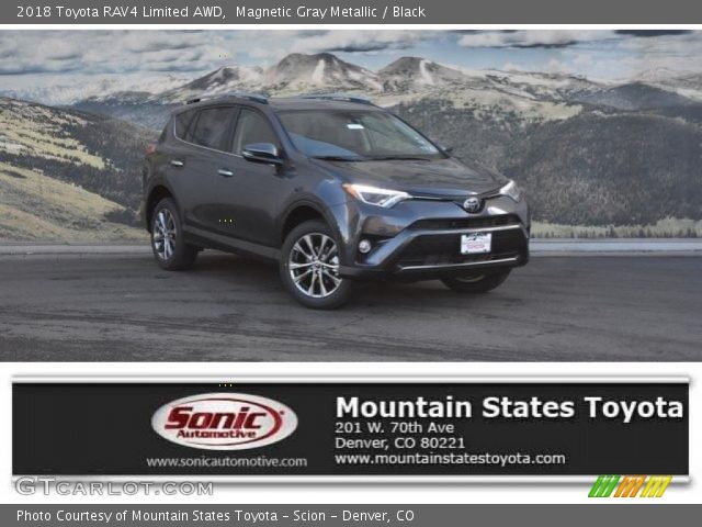 2018 Toyota RAV4 Limited AWD in Magnetic Gray Metallic