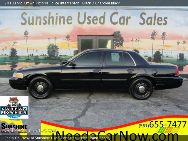 2010 Ford Crown Victoria Police Interceptor in Black