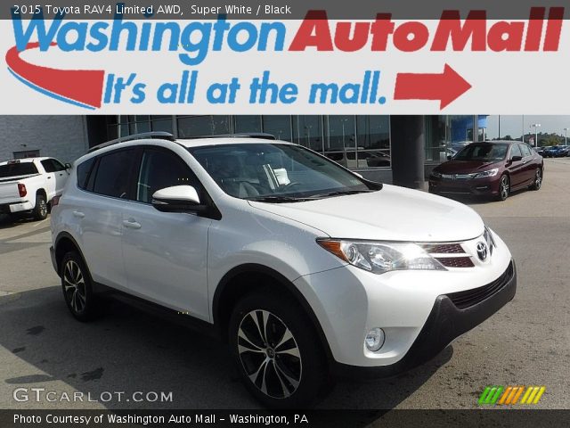 2015 Toyota RAV4 Limited AWD in Super White