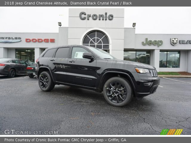 2018 Jeep Grand Cherokee Altitude in Diamond Black Crystal Pearl