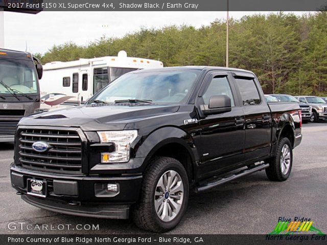 2017 Ford F150 XL SuperCrew 4x4 in Shadow Black