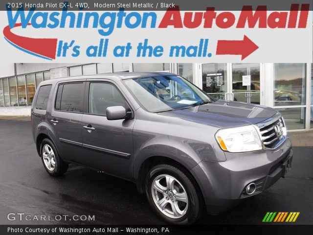 2015 Honda Pilot EX-L 4WD in Modern Steel Metallic