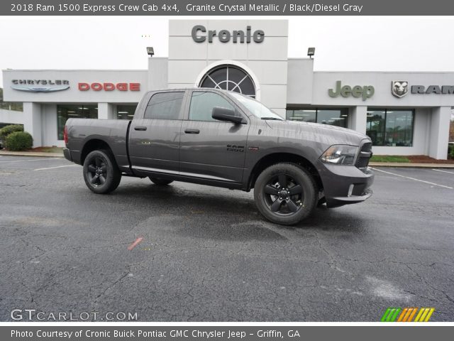 2018 Ram 1500 Express Crew Cab 4x4 in Granite Crystal Metallic