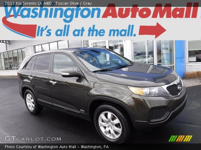 2013 Kia Sorento LX AWD in Tuscan Olive