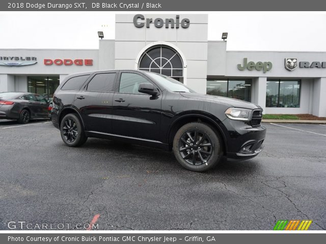 2018 Dodge Durango SXT in DB Black Crystal