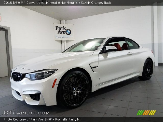 2018 BMW M4 Convertible in Mineral White Metallic
