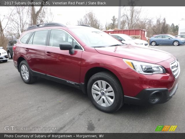 2017 Subaru Outback 2.5i in Venetian Red Pearl