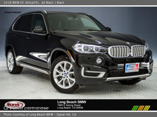 2018 BMW X5 sDrive35i in Jet Black