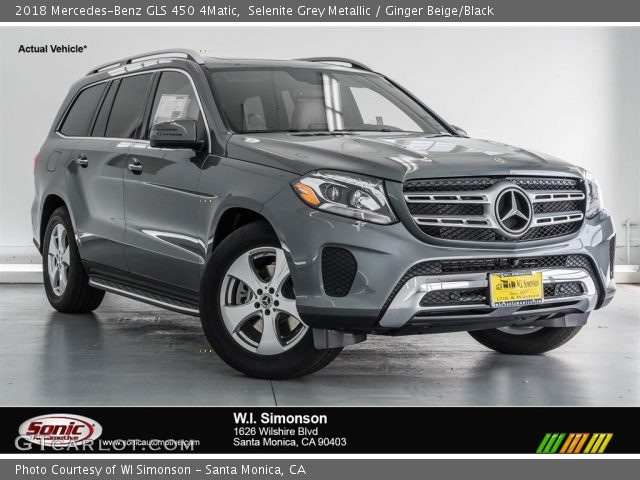 2018 Mercedes-Benz GLS 450 4Matic in Selenite Grey Metallic