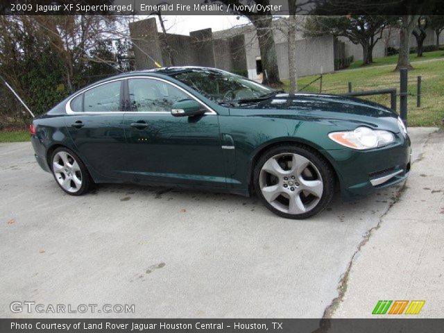 2009 Jaguar XF Supercharged in Emerald Fire Metallic