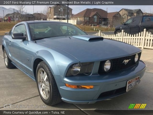 2007 Ford Mustang GT Premium Coupe in Windveil Blue Metallic