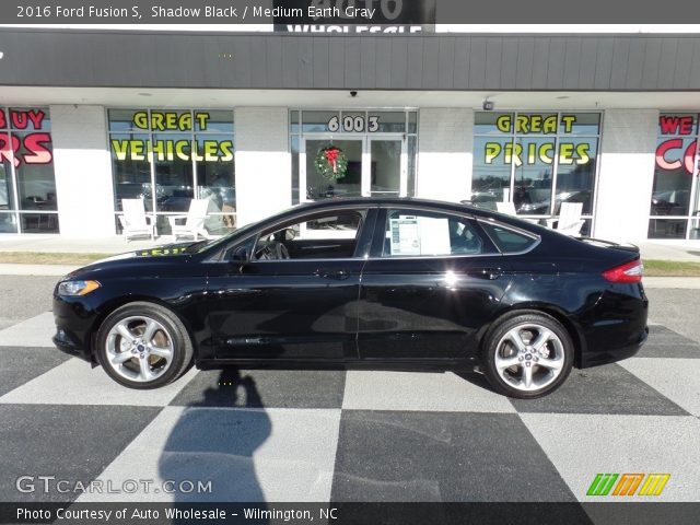 2016 Ford Fusion S in Shadow Black
