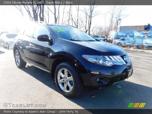 2009 Nissan Murano SL AWD in Super Black