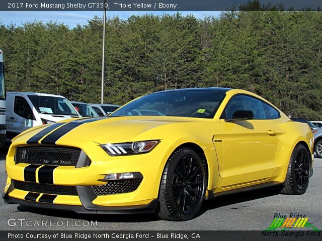 2017 Ford Mustang Shelby GT350 in Triple Yellow