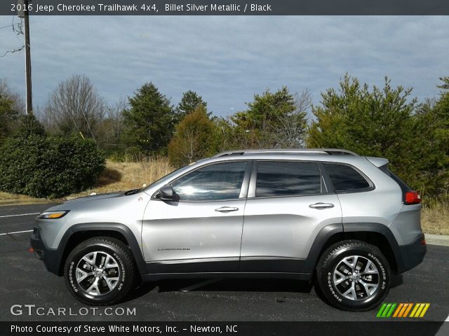 2016 Jeep Cherokee Trailhawk 4x4 in Billet Silver Metallic
