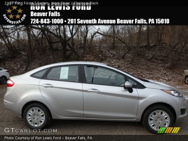 2017 Ford Fiesta S Sedan in Ingot Silver