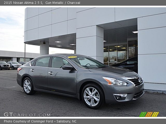 2015 Nissan Altima 2.5 S in Gun Metallic