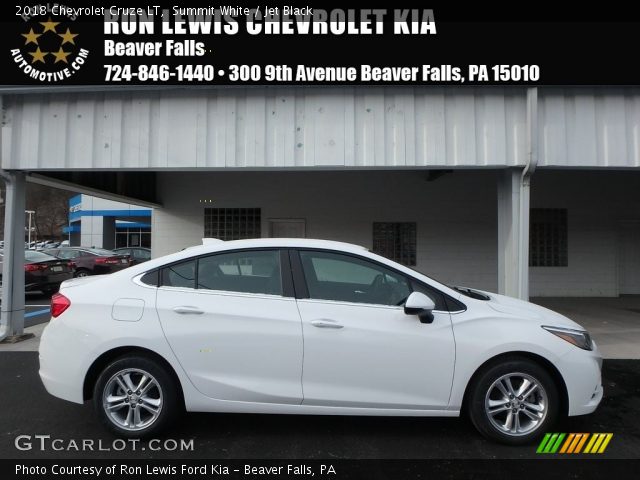 2018 Chevrolet Cruze LT in Summit White