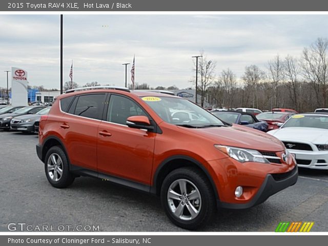 2015 Toyota RAV4 XLE in Hot Lava