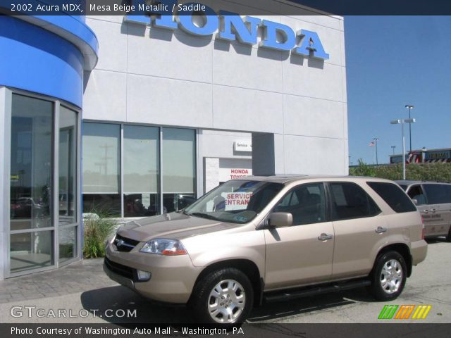 2002 Acura MDX  in Mesa Beige Metallic