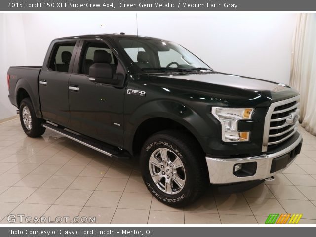 2015 Ford F150 XLT SuperCrew 4x4 in Green Gem Metallic