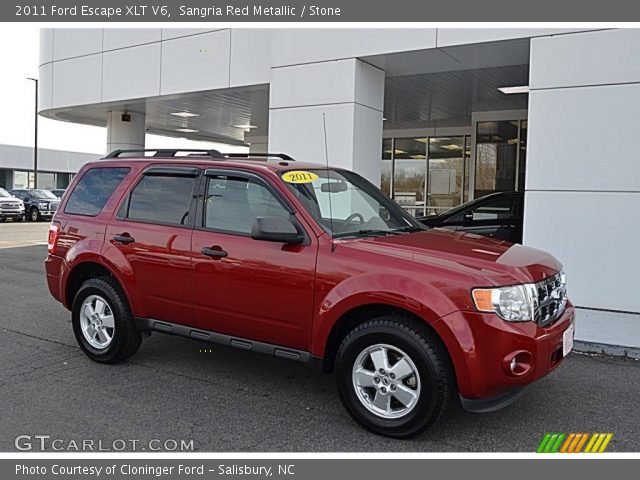 2011 Ford Escape XLT V6 in Sangria Red Metallic