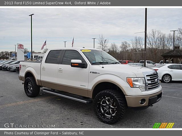 2013 Ford F150 Limited SuperCrew 4x4 in Oxford White