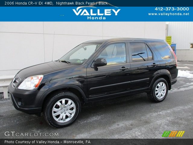 2006 Honda CR-V EX 4WD in Nighthawk Black Pearl