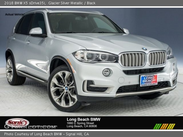 2018 BMW X5 sDrive35i in Glacier Silver Metallic