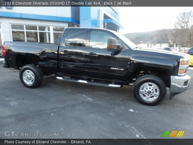 2018 Chevrolet Silverado 2500HD LT Double Cab 4x4 in Black