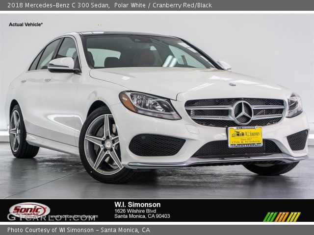 2018 Mercedes-Benz C 300 Sedan in Polar White