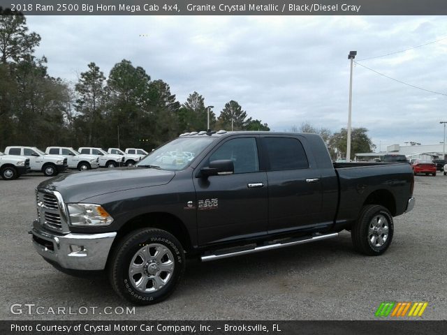 2018 Ram 2500 Big Horn Mega Cab 4x4 in Granite Crystal Metallic