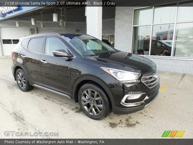 2018 Hyundai Santa Fe Sport 2.0T Ultimate AWD in Black