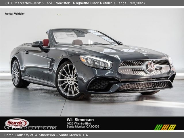 2018 Mercedes-Benz SL 450 Roadster in Magnetite Black Metallic
