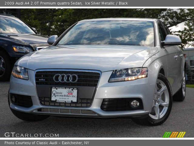 2009 Audi A4 2.0T Premium quattro Sedan in Ice Silver Metallic