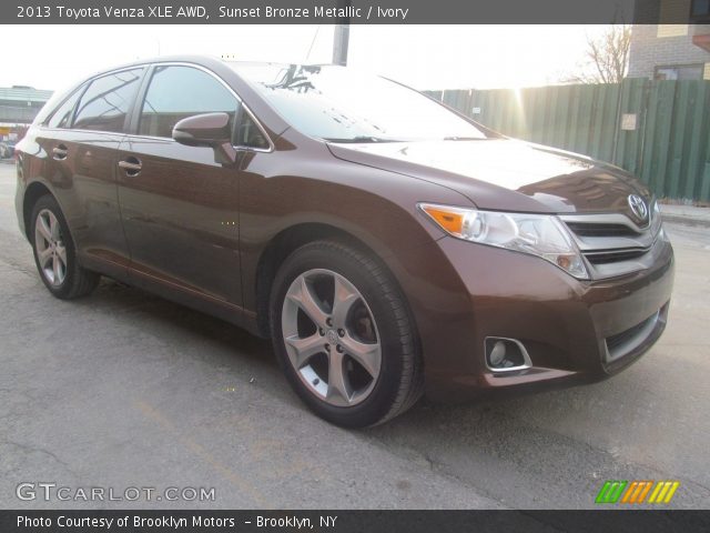 2013 Toyota Venza XLE AWD in Sunset Bronze Metallic