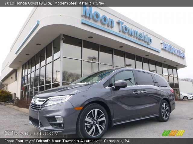 2018 Honda Odyssey Elite in Modern Steel Metallic