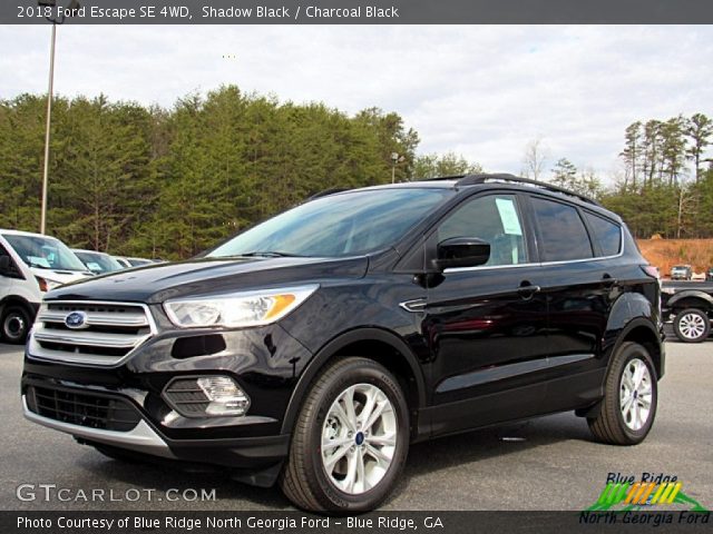 2018 Ford Escape SE 4WD in Shadow Black