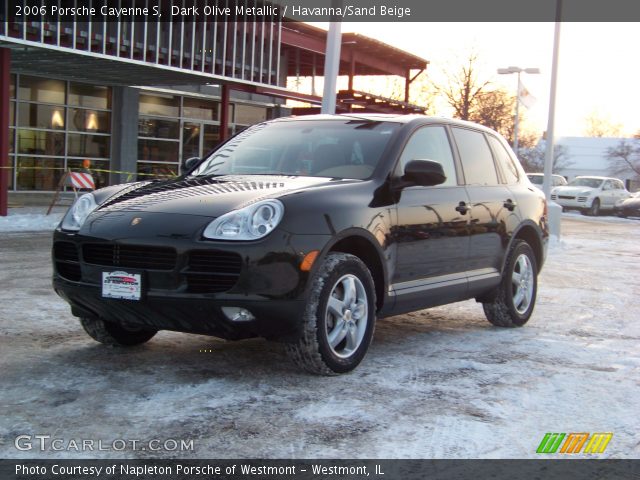 2006 Porsche Cayenne S in Dark Olive Metallic